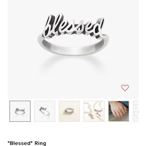 James, Avery size 9.5 blessed ring